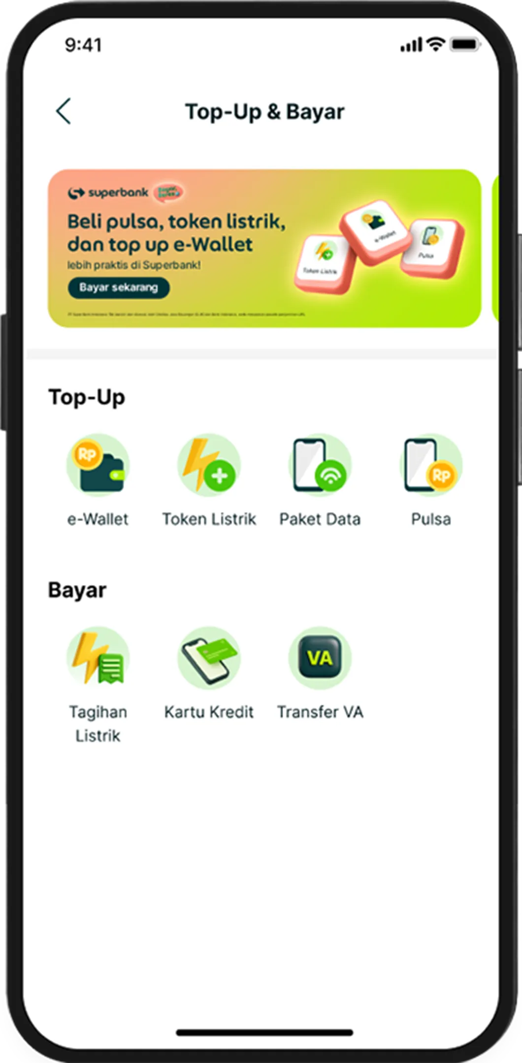 Top-Up & Bayar